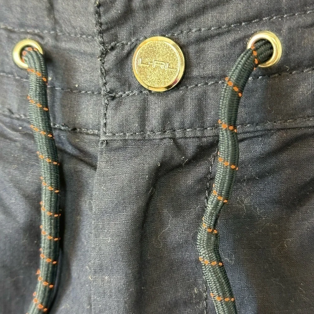 Lauren Ralph Lauren Active Blue Ankle Length Casual Navy Blue Pants Size 4 - Picture 6 of 10